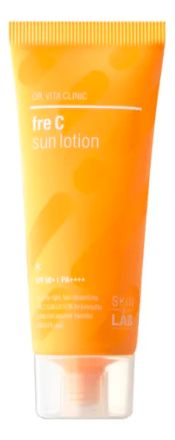 Солнцезащитный лосьон для лица с витамином С Dr.Vita Clinic Fre C Sun Lotion SPF50+++ 50мл