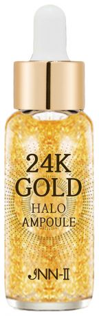 Сыворотка для лица с золотом JNN-II 24K Gold Halo Ampoule: Сыворотка 30мл