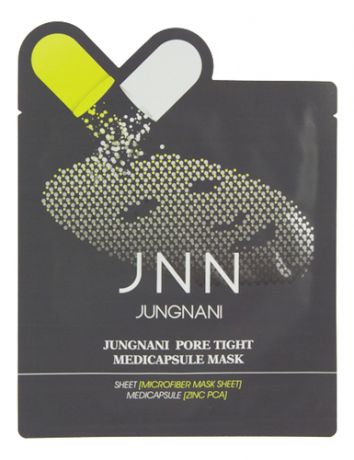 Тканевая маска сужающая поры Jungnani JNN Pore Tight Medicapsule Mask 23мл