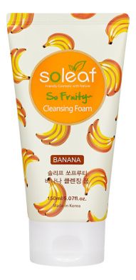 Очищающая пенка для лица с экстрактом банана So Fruity Banana Cleansing Foam: Пенка 150мл