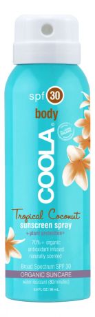 Солнцезащитный спрей для тела Body Sunscreen Spray Tropical Coconut SPF30: Спрей 88мл