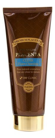 Омолаживающая пенка для умывания с экстрактом плаценты Premium Placenta Clear Foam Cleansing 180мл