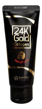 Очищающая маска-пленка для лица с золотом 24K Gold Collagen Peel Off 100г