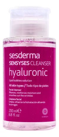 Антивозрастной лосьон для снятия макияжа на основе гиалуроновой кислоты Sensyses Cleanser Hyaluronic 200мл