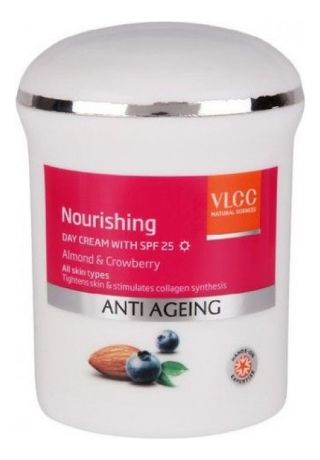Дневной крем против старения Skin Care Nourishing Anti Ageing Day Cream SPF25 50г (масло медвежьей ягоды и миндаля)