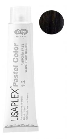 Полуперманентная краска для волос Lisaplex Pastel Color 60мл: Smoky Crystal