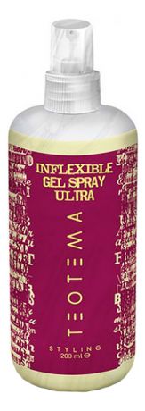 Гель-спрей для волос Styling Inflexible Gel Spray Ultra 200мл