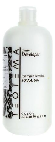 Крем-проявитель для окрашивания волос Color Cream Developer 6% (20 vol): Крем-проявитель 1000мл