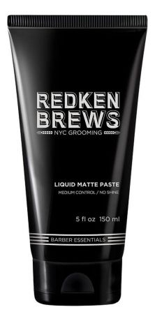 Матовая паста для укладки волос Brews Liquid Matte Paste 150мл