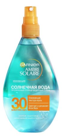 Солнцезащитный спрей Солнечная вода Ambre Solaire SPF30 150мл