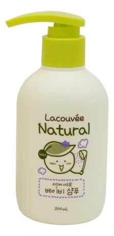 Детский шампунь для волос Natural Baby Shampoo 200мл