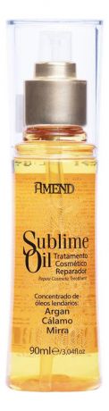 Аргановое масло для волос с антиоксидантами и витаминами Sublime Oil 90мл