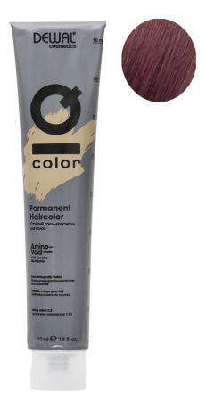 Стойкий крем-краситель для волос на основе протеинов риса и шелка Cosmetics IQ Color Permanent Haircolor 90мл: 5.5 Light M...