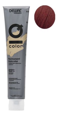 Стойкий крем-краситель для волос на основе протеинов риса и шелка Cosmetics IQ Color Permanent Haircolor 90мл: 5.66 Light ...