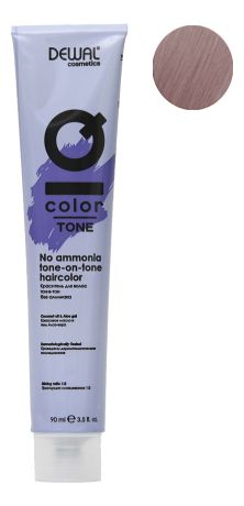 Краситель для волос Тон-в-тон с кокосовым маслом без аммиака Cosmetics IQ Color Tone Haircolor 90мл: 8.12 Light Ash Pearl ...