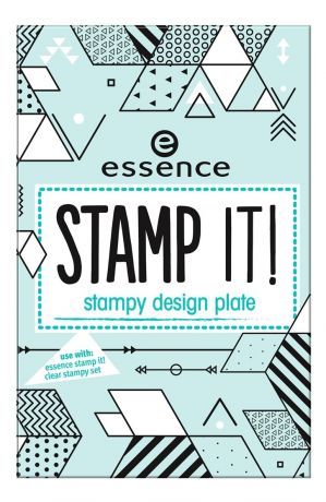 Трафареты для дизайна ногтей Stamp It! Stampy Design Plate No02 Shapes Of Glory