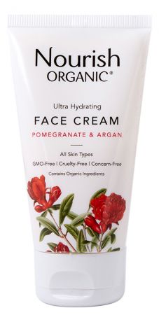 Ультраувлажняющий крем для лица с экстрактом граната и маслом арганы Organic Ultra Hydrating Face Cream 50мл