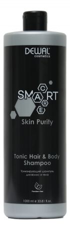 Тонизирующий шампунь для волос и тела с ментолом Cosmetics Smart Care Skin Purity Tonic Shampoo Hair & Body: Шампунь 1000мл