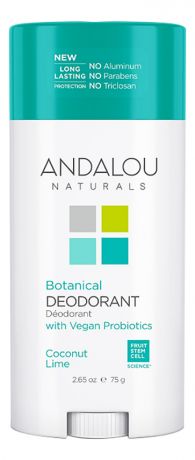 Дезодорант для тела Botanical Deodorant Coconut Lime 75г (кокос и лайм)