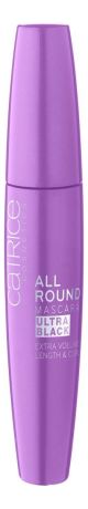 Тушь для ресниц Allround Mascara Ultra Black Extra Volume Length & Curl 11мл