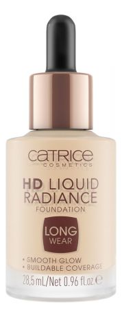 Светоотражающая тональная основа для лица HD Liquid Radiance Foundation 28,5мл: 005 Ivory Beige