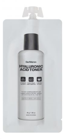 Увлажняющий тонер для лица с гиалуроновой кислотой Hyaluronic Acid Toner 30г