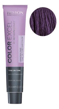 Крем-гель краска для волос Color Excel by Revlonissimo 70мл: 55.20 Интенсивно Светло Коричневый насыщенно фиолетовый