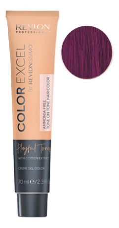 Крем-гель краска для волос Color Excel by Revlonissimo Playful Tones 70мл: 500 Pink