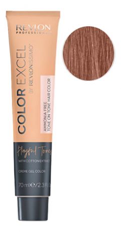 Крем-гель краска для волос Color Excel by Revlonissimo Playful Tones 70мл: 400 Peach