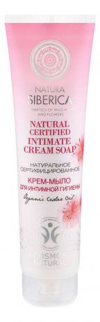 Крем-мыло для интимной гигиены Natural Certified Intimate Cream Soap 140мл