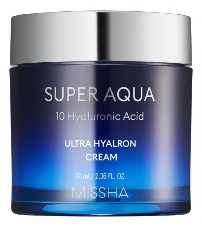 Увлажняющий крем для лица Super Aqua Ultra Hyalron Cream 70мл