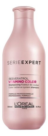 Шампунь для защиты цвета волос с ресвератролом Serie Expert Vitamino Color Resveratrol Shampooing: Шампунь 300мл