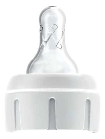 Силиконовая соска для узких бутылочек с крышкой-держателем SN315 (от 6мес)