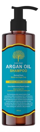 Шампунь для волос с аргановым маслом Char Char Argan Oil Shampoo: Шампунь 500мл