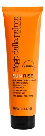 Гель-быстрый загар для лица и тела Sun Rise Ultra Rapid Tan Preparer Gel 150мл
