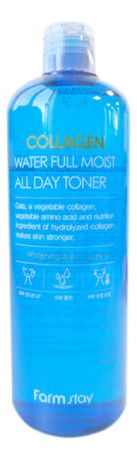 Тонер для лица с коллагеном Collagen Water Full Moist Toner: Тонер 500мл