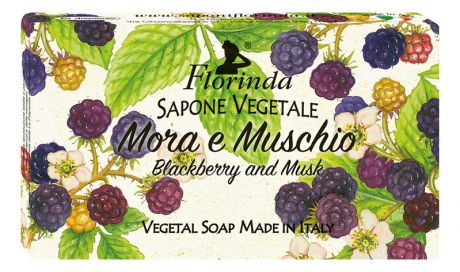 Натуральное мыло Magie Di Natale Mora E Muschio 100г