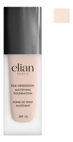 Тональный крем для лица Silk Obsession Mattifying Foundation SPF10 35мл: 05 Ivory