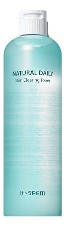 Тонер для лица очищающий Natural Daily Skin Clearing Toner 500мл
