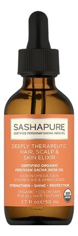 Восстанавливающее средство для волос Deeply Therapeutic Hair Scalp & Skin Elixer 50м