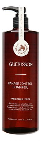 Шампунь для волос с лошадиным жиром Guerisson Damage Control Shampoo 500мл