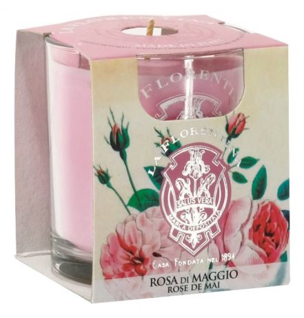 Ароматическая свеча Rosa Di Maggio 160г