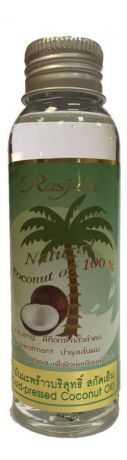 Кокосовое масло для волос и тела Rasyan Coconut Oil 100% 90мл: Масло 90мл