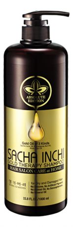Шампунь для волос с маслами Sacha Inchi Gold Therapy Shampoo: Шампунь 1000мл