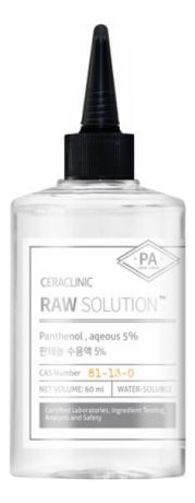 Универсальная сыворотка для лица и волос с пантенолом Ceraclinic Raw Solution Panthenol Aqeous 5% 60мл