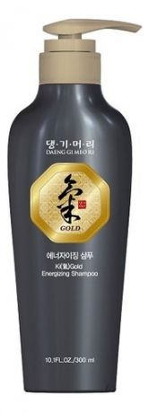 Шампунь для волос на основе женьшеня и корейских лекарственных растений Ki Gold Energizing Shampoo: Шампунь 300мл