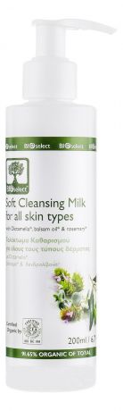 Очищающее молочко для лица Organic Soft Cleansing Milk 200мл