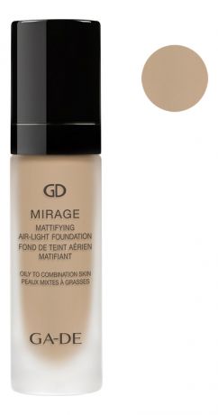 Легкая матирующая тональная основа Mirage Mattifying Air-Light Foundation 30мл: 127 Bare Cream