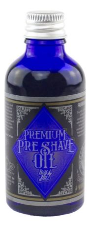 Масло для лица до бритья Premium Pre Shave Oil 50мл