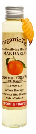 Натуральный укрепляющий шампунь для волос Natural Fortifying Shampoo Mandarin: Шампунь 100мл